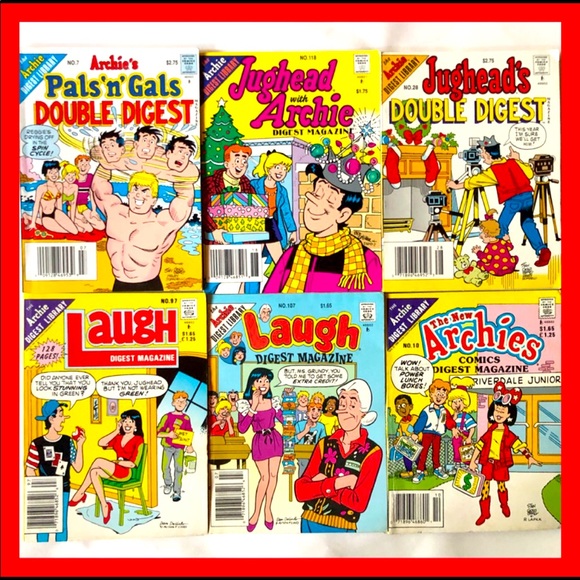 DC Comics Other - Variety of Archie universe Digest comics like new